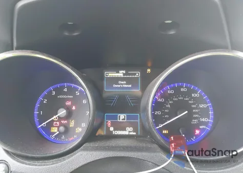 2016 Subaru Outback 2.5I Premium z USA, uszkodzony, nr VIN 4S4BSAFC7G3278098